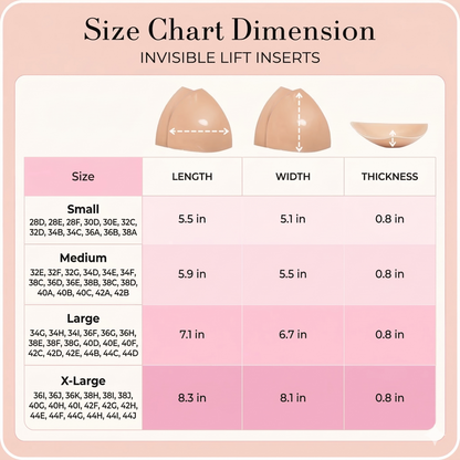 InvisiLift Bra Lifted Inserts